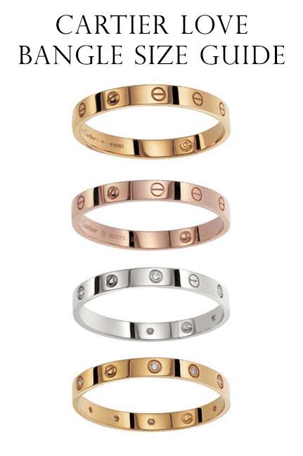 cartier bangle size chart|cartier bracelet size chart pdf.